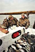 guided hunts by boat